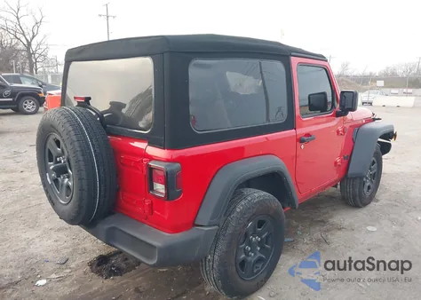 2024 Jeep Wrangler 2-Door Sport 4X4 from USA, damaged, VIN 1C4PJXAG1RW326643